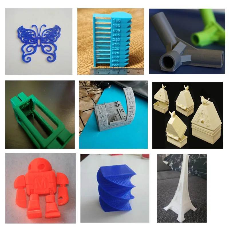 ABS нити для 3D принтера 1,75 мм 1 кг печатные материалы 3D пластиковые печатные нити черные