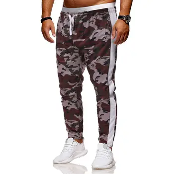 

2019 New cotton comfortable soft casual pants Running trousers camouflage print sport casual trousers dropshipping