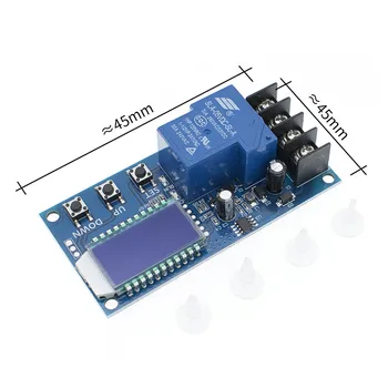 

DC 6-60v 30A Storage battery Charging Control Module Protection Board Charger Time Switch LCD Display XY-L30A