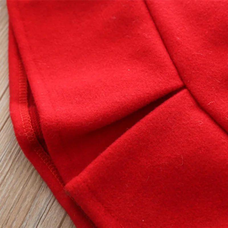 Toddler Girls Clothing Sets Winter Strawberry Lamb Cashmere Thicken Tops+Pleated Skirts Princess Outfits 1-5Yrs Girls Clothes