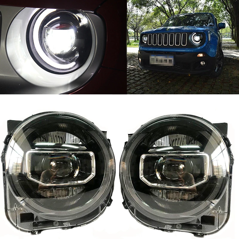 Per Jeep Renegade 2015-2020 fari a LED HID lampade allo xeno per Jeep  Renegade BU lampada frontale a LED HID lampadina allo xeno e alimentatore  35W - AliExpress