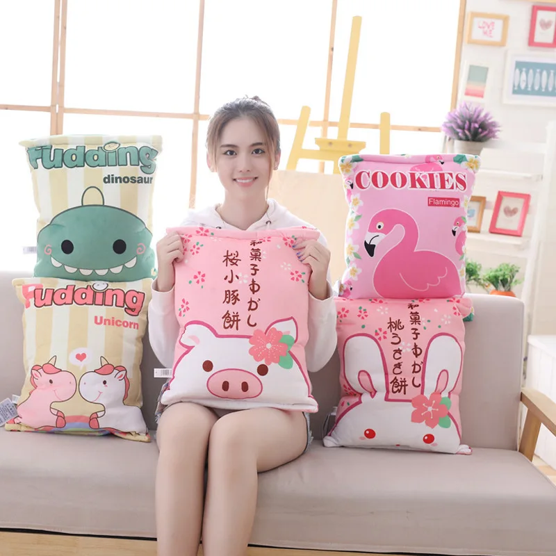 

Creative Toy Snacks Pillow Douyin Celebrity Style Food Plush Toy Doll for a Girlfriend Birthday Gift