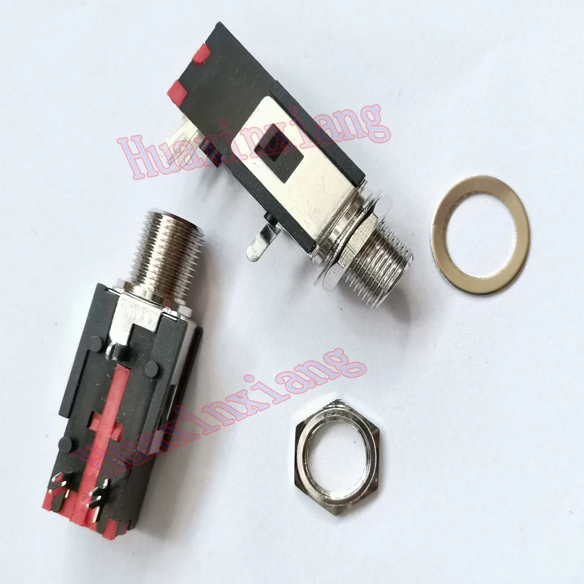 Estéreo Fêmea Jack Soquete Conector 3P 3Pin PCB Painel