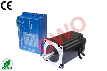 

1 Set Nema34 Closed Loop 12N.m Servo motor Stepper Motor 6A 154mm & HSS86 Hybrid Step-servo Driver 8A CNC Controller Kit