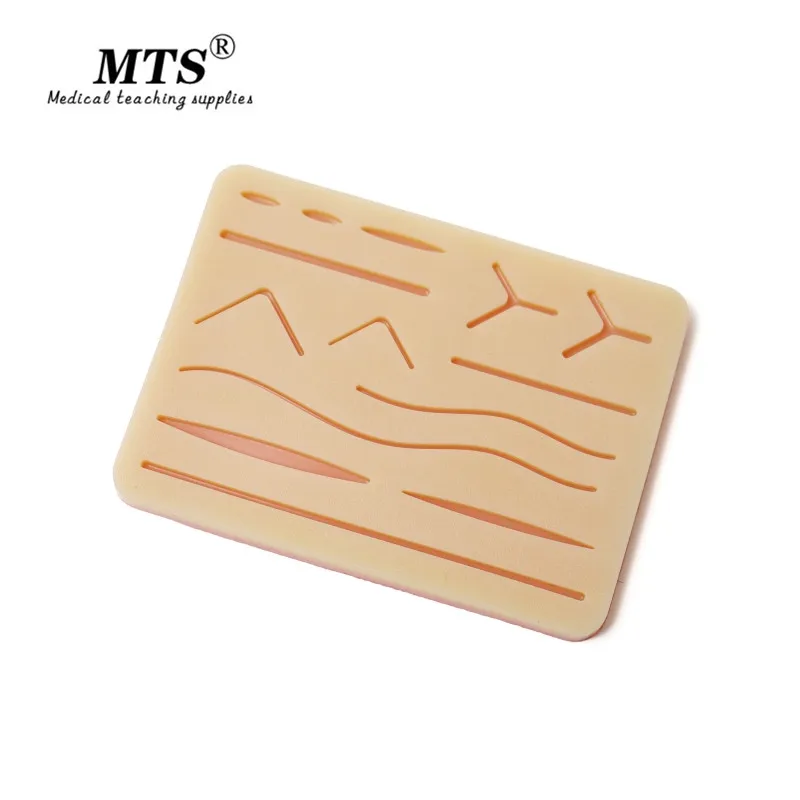 Medizinische Hautnaht Praxis Silikon Pad Wunde Simuliertes Trainin C9V3 Medizinische Hautnaht Praxis Silikon Pad Wunde Simuliertes Trainin C9V3