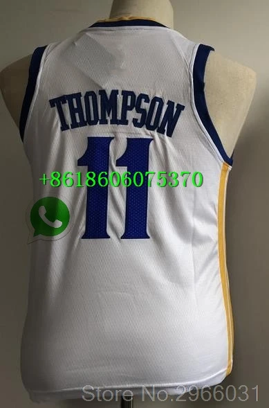 Golden State A+ quality Youth Kids#30 Stephen Curry 11 Klay Thompson 35 Kevin Durantly 23 Draymond Green Jersey - Цвет: Youth kids