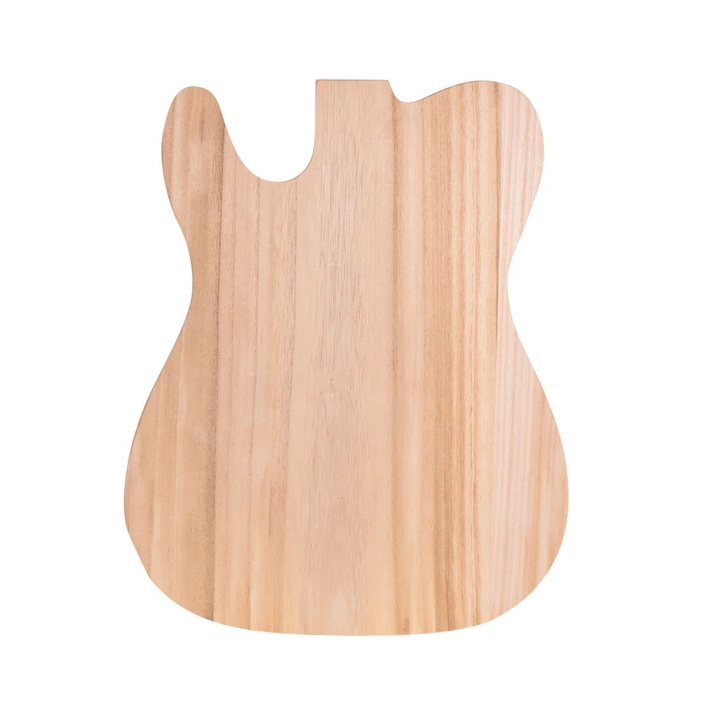 Muslady TL T02 незавершенная электрогитара корпус Sycamore деревянный пустой гитары для TELE