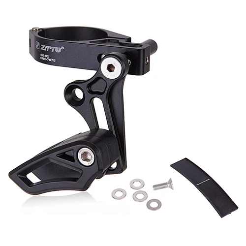 ISCG 02 Black Алюминиевый сплав 7075 CNC MTB направляющая велосипедной цепи защита рамы 1X система горный велосипед направляющая цепи Запчасти для велосипеда - Цвет: ISCG 02 Black