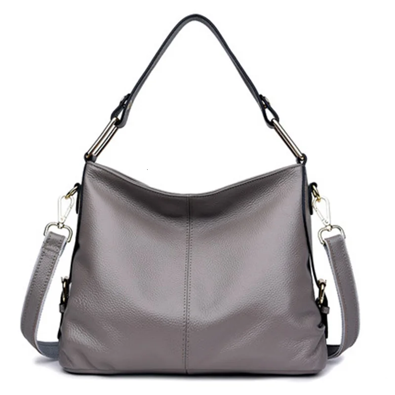 grey Сумки Bolsa Feminina сумка модные женские туфли сумки Сумки Sac Основная сумка через плечо женская обувь из натуральной кожи; женские ботинки תיקים לנשים - Цвет: grey