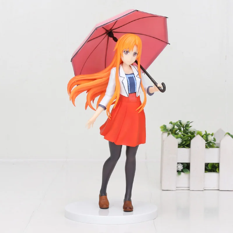 18cm Anime Sword Art Online Asuna Figure Toys Collectible Toy Model 18cm Anime Sword Art Online Asuna Figure Toys Collectible Toy Model