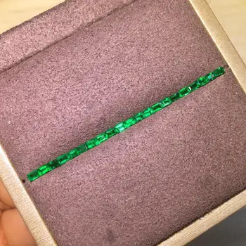 

AS122 Emerald 1.16ct Rectangle Shape Nature Pakistan Vivid Green Emeralds Loose Gemstones Loose Stones