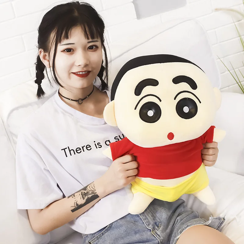 

New Style Hot Selling Crayon Doll Plush Toys Bathrobe Doll Large Size Doll Pillow