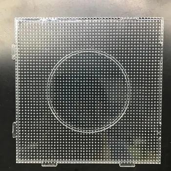 

DIY 2018 2.6mm 2Pcs DIY puzzle Assembling bean set For Kids Cartoon Molds spell bean template big four square Toys