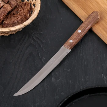 

Utility knife Tramontina Universal, 15 cm blade, AISI 420 steel, wooden handle
