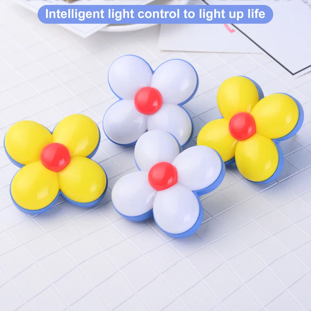 LED Sensor Light Lucky Sun flower Night For Baby Room Bedroom Corridor Lamp | Освещение