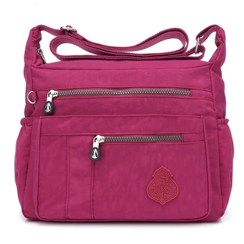 

Hot Sale High Capacity Handbag Women Messenger Bags For Women Bag Waterproof Nylon Ladies Shoulder Crossbody Bags Sac A Main