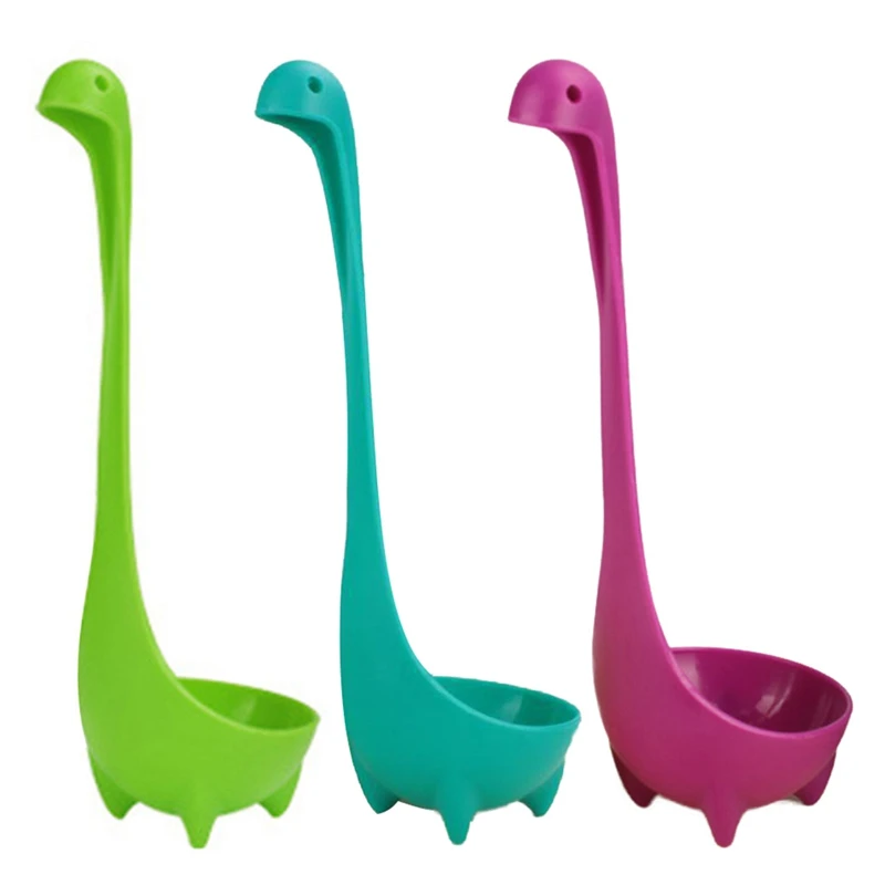 

1pc Creative Soup Spoon Cute Dinosaur Stand Vertical Oat Spoon Kitchen Tableware Spoon