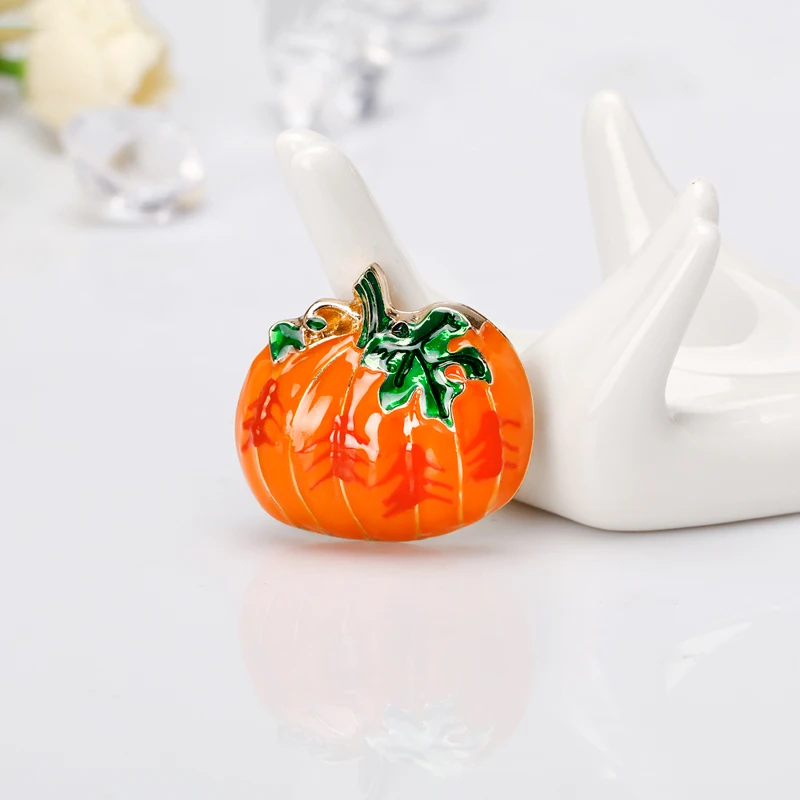 Яркая эмалированная брошь Тыква для женщин и детей Hallowmas Jewely аксессуары