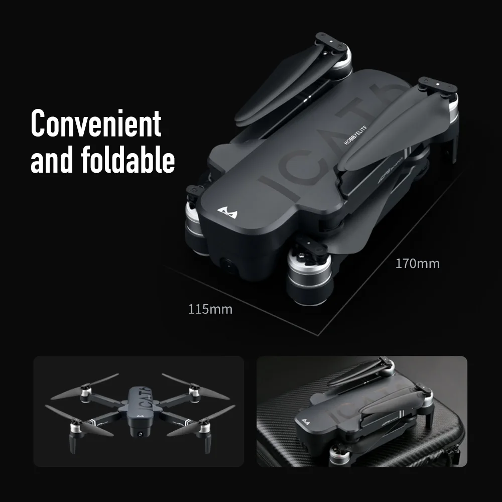 SMRC ICAT6 4K 5G RC Дрон HD Gimbal камеры Wi Fi gps FPV Квадрокоптер 120 градусов широкоугольный
