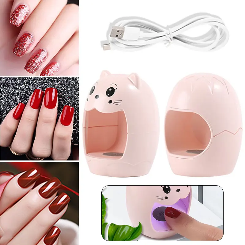Portable Nail Dryer Machine Mini Uv Led Nail Gel Curing Lamp Usb Nail