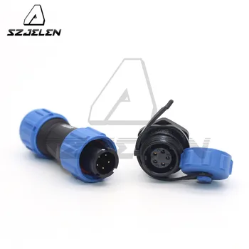 

SP11 Type 5 Pin Waterproof Connector Plug & Socket Automotive LED Power Wire Connector Male and Female IP67