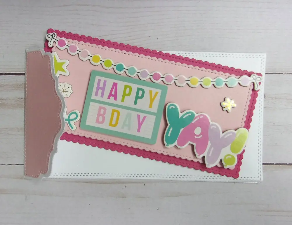 KSCRAFT Envelope Cutting Dies - Metal Stencils For Scrapbooking & Card Making