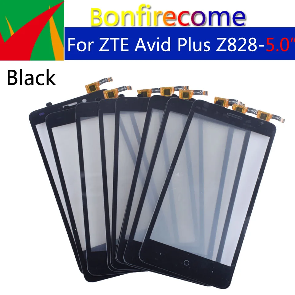 10 шт./партия для ZTE Avid Plus Z828 Z828L Сенсорная панель дигитайзер Сенсорное Переднее
