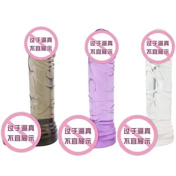 Real Phallus Jelly Penis Soft Small Dick Super Thick Realistic Dildo Suction Cup Dildo Lesbian Sextoys for Women Strap Sex shop 2
