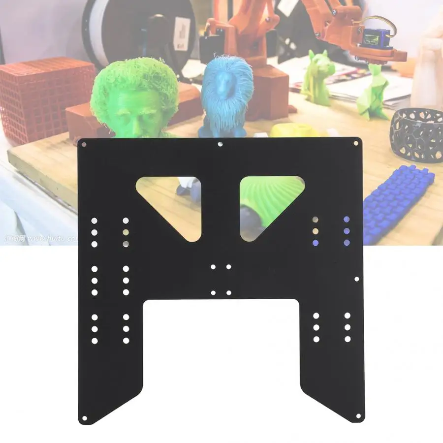 3d принтер раздвижной блок 3d принтер аксессуары Z Axis Горячая кровать опорная пластина+ слайдер комплект для Prusa I3/Anet A8 A6 принтер