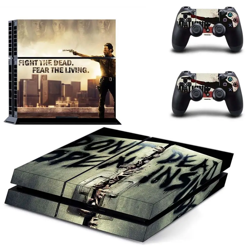 DPTM1558 Наклейка s The Walking Dead наклейка для PS4 PS 4 наклейка Play station 4 наклейки виниловые Pegatinas для консоли playstation 4 и 2 контроллера - Цвет: DPTM1558