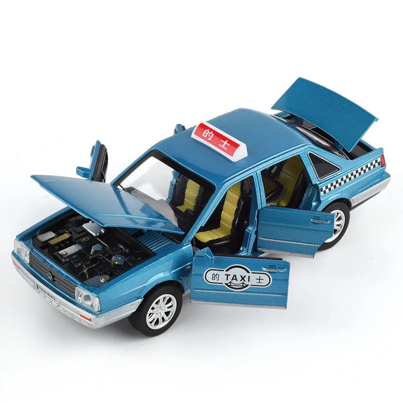 

Classic 1:32 Sanata taxi alloy car model,die-casting sound and light pull back model,exquisite collection&gift,free shipping