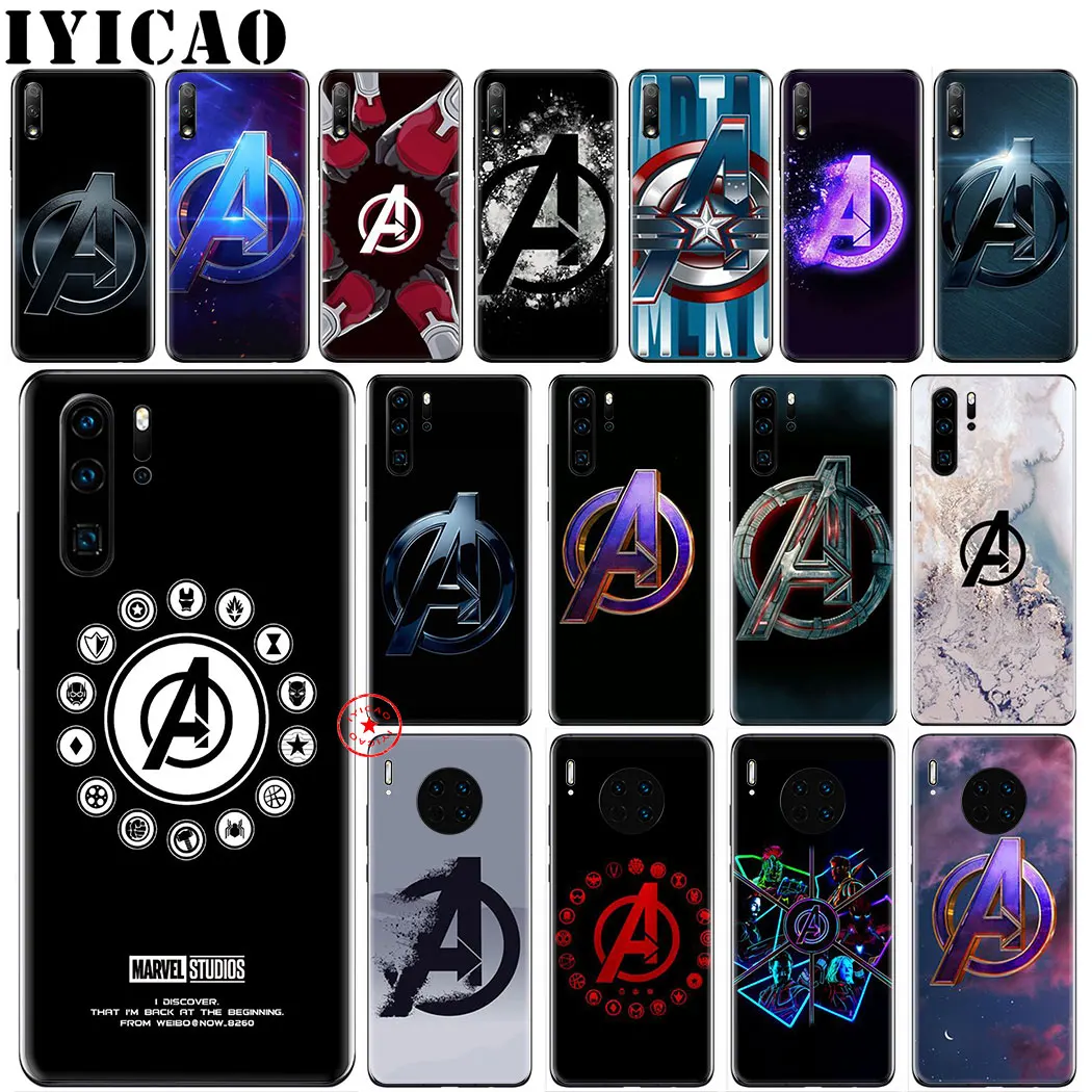 IYICAO Мстители Marvel мягкий чехол для huawei Honor 20 10 9 9X 8X 8C 7X 7C 7A 6A Lite рro вид Примечание |