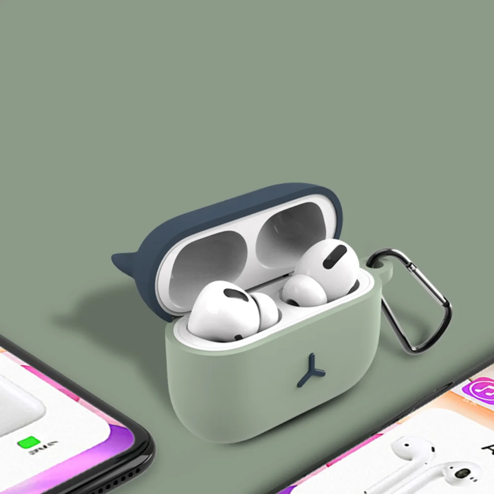 Милый чехол для airpods pro 3 силиконовый Bluetooth Чехлы airpod аксессуары наушников Air Pods Pro