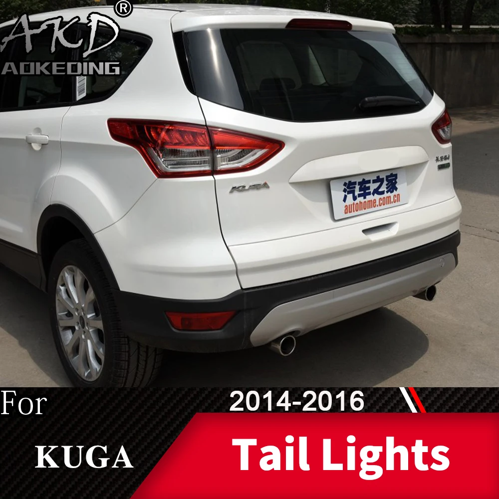 Задний фонарь для автомобиля Ford Escape- Kuga светодиодный задний фонарь Противотуманные фары Дневные ходовые огни DRL тюнинг автомобильные аксессуары