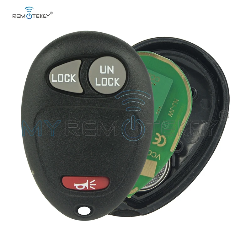 Remtekey 5 шт. дистанционный брелок L2C0007T 3 кнопки 315 МГц для Chevrolet Colorado Venture GMC Canyon Hummer H3