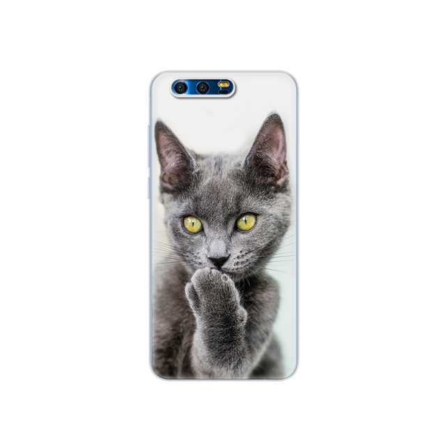 phone case for  honor 9 honor 9 lite soft tpu silicon back cover 360 full protective printing transparent coque