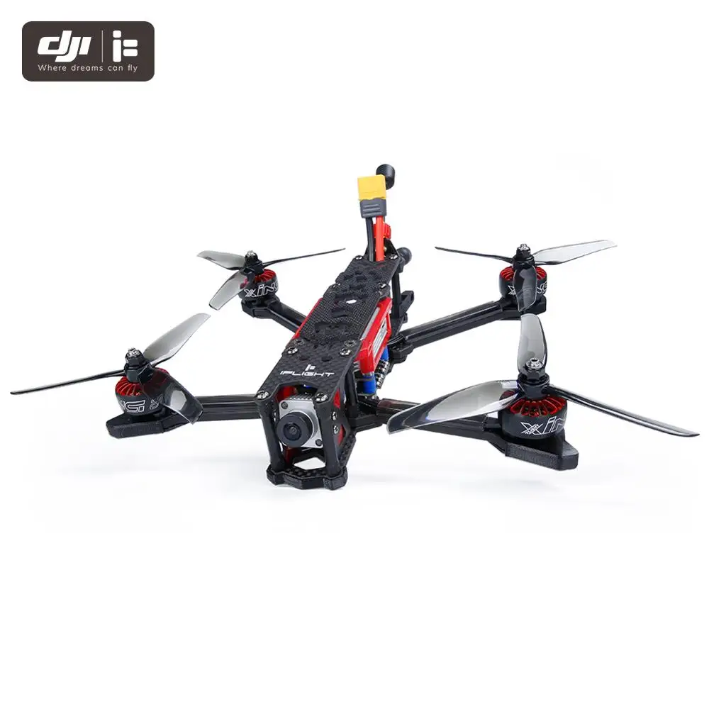 IFlight TITAN DC5 222 мм 5 дюймов 4s 6s FPV drone BNF с DJ HD Air Unit/XING 2207 Motor/SucceX D F7 50A stack для