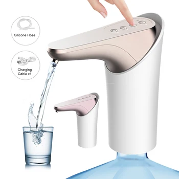 

Univeral Fit Electirc Water Bottle Pump Water Dispenser Device For 8-10 bottles Water Automatic Drinking Water Pump USB Charging