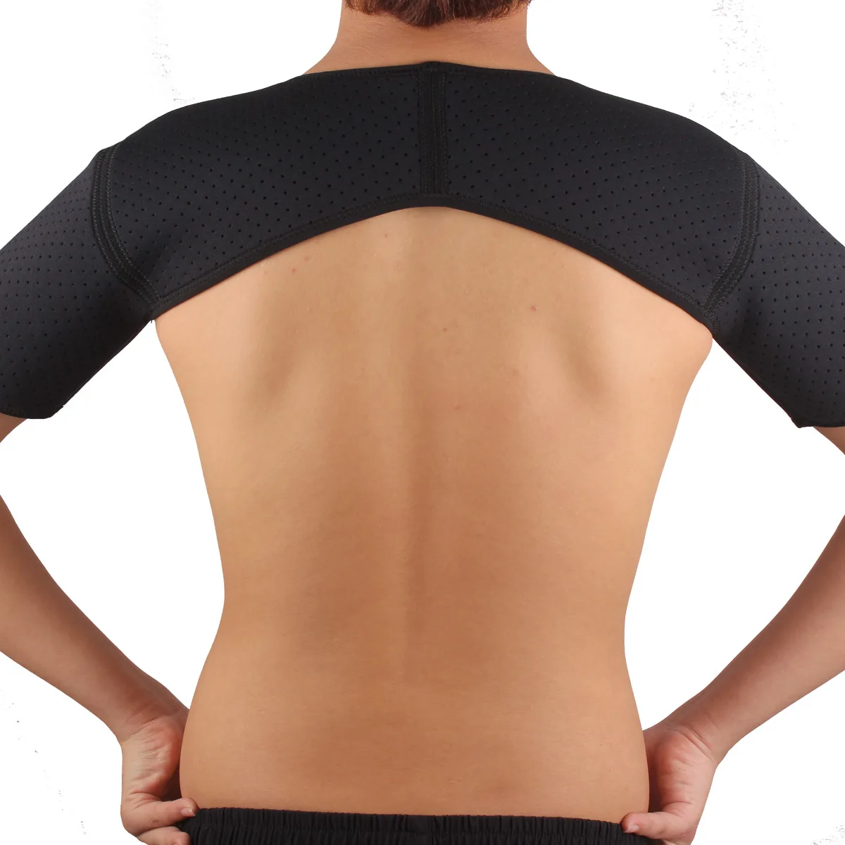 Atmungsaktiv/Gesundheit Massage/Sport Ware Zubehör Schulter Pad Sx641 Schwarz One Pack