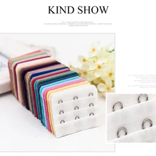 Женские Бюстгальтер Extender Удлинительный ремень Для женщин нижнее белье с ножными креплениями 3 крючка