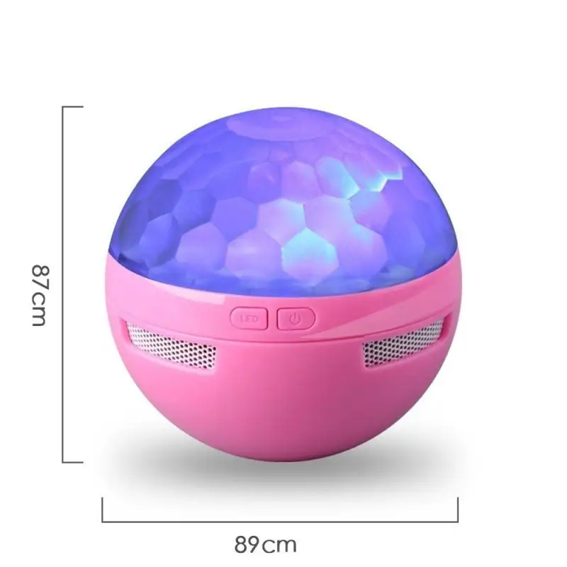 Перезаряжаемый Bluetooth MP3 плеер кристалл магический диско шар телефон дистанционное управление цифровой RGB танцевальные шары светильник s сценический светильник