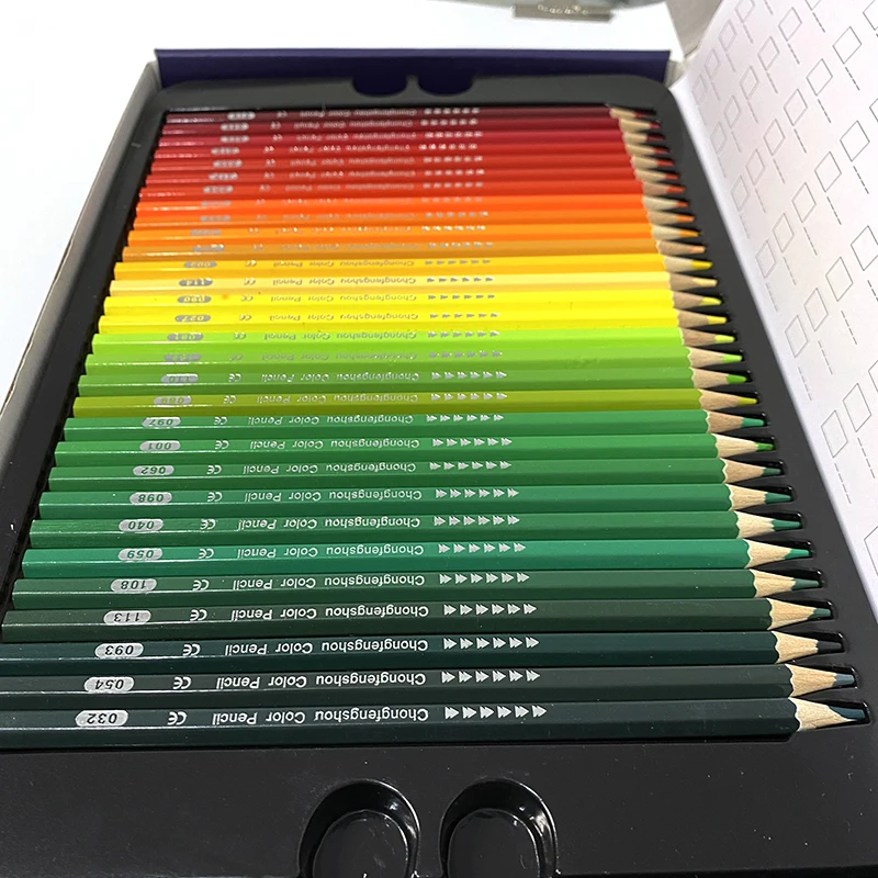 72/120Pcs Colored Pencils Drawing Pencil Set Oil Based Color