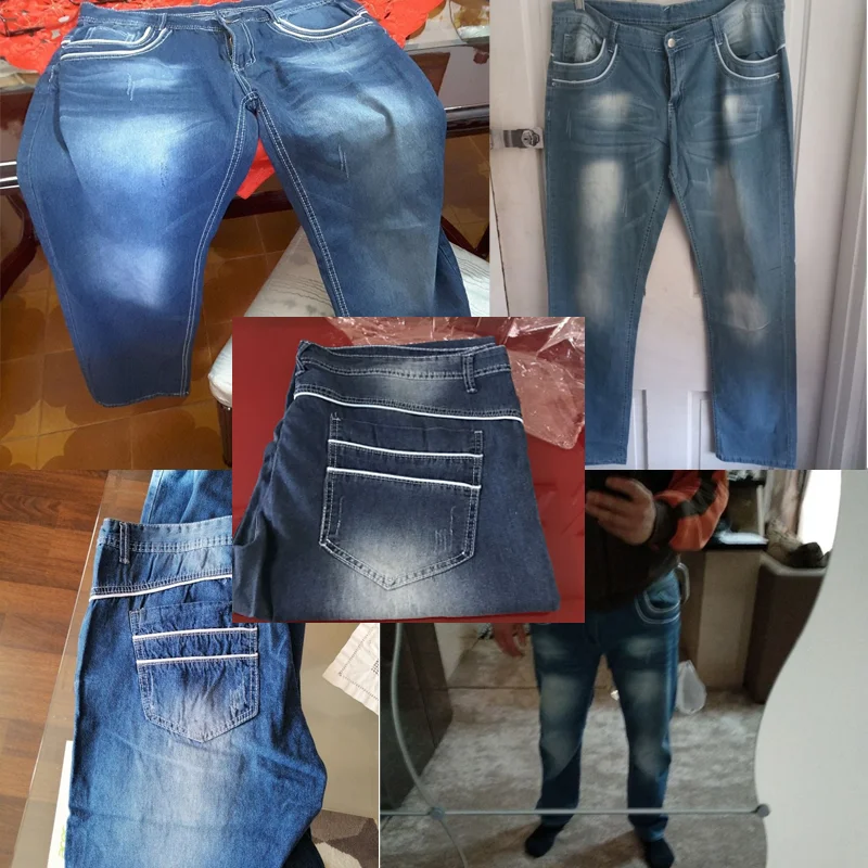 Straight Jeans Men High Waist Jean Spring Summer Boyfriend Jeans Streetwear Loose Cacual Designer Long Denim Pants Trousers