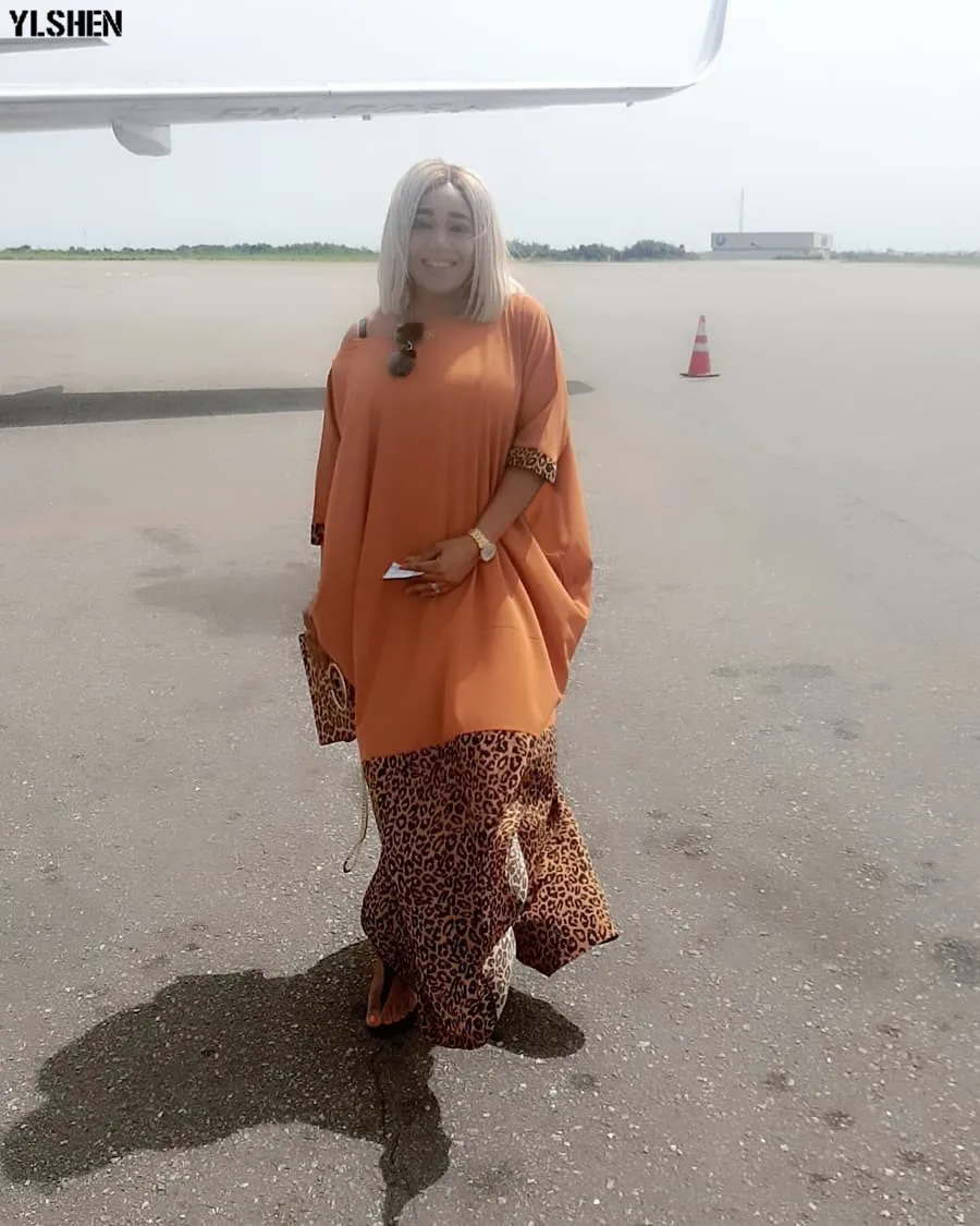 African Dresses For Women African Clothes Africa Dress Print Dashiki Ladies Clothing Ankara Plus Size Boubou Africa Women Dress 11