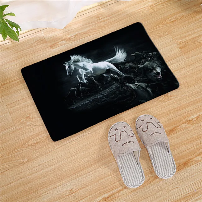 Various Cute Animals Cats And Dogs Kitchen Carpet Living Room Hallway Bathroom Entrance Decorative Door Mat Non-slip Mat - Цвет: 7