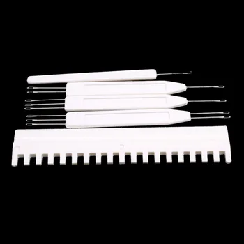 

Creative Hot Beige 5-piece Set Of Needle Pull Transfer Tool Set 1x2 1x3 2x3 for All 4.5mm Brother Knitting Machine KH588 KH710