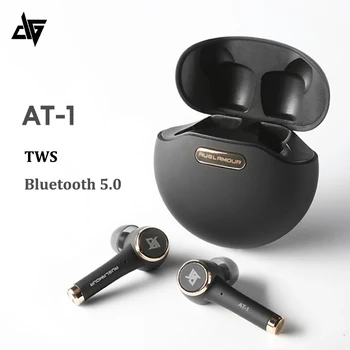 

Original Auglamour AT-1 Wireless TWS Bluetooth 5.0 Earphones Smart Touch Headset IPX5 Waterproof With Mic Noise Cancelling