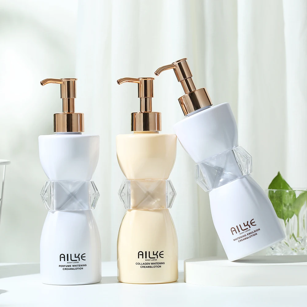 AILKE Moisturizing Whitening Body Lotion Black Spot Corrector With Nicotinamide Arbutin Anti-Wrinkle Brightening Skin Care Cream 2