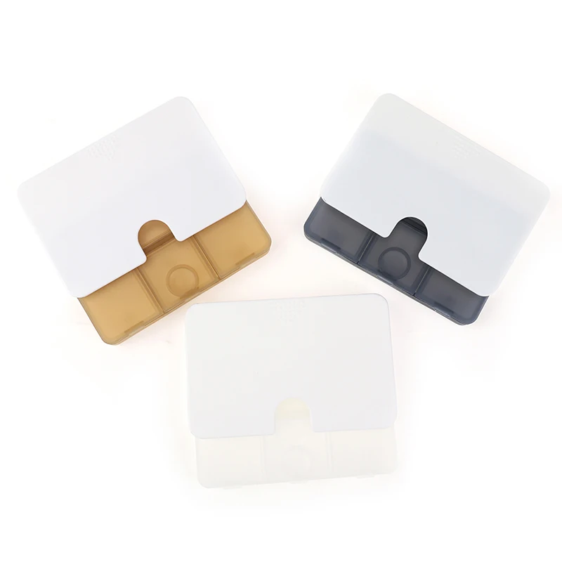 1PCS 6 Grids Medicine Tablte Pill Case Days Weekly Pill Case Dispenser Organizer Pill Box Pill Storage Organizer Container