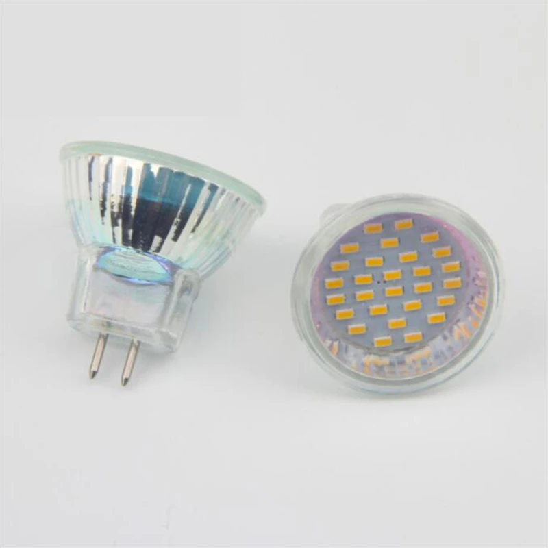 Lampara GU10 Светодиодный точечный светильник лампочка AC220V Bombillas 2835 SMD MR11 MR16 SMD3014